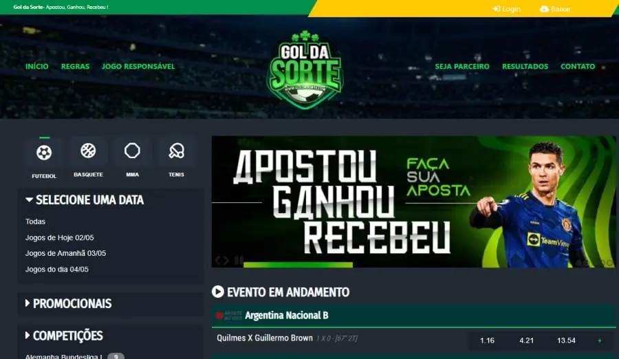 Gol da Sorte - Apostas Online. Análise 2023